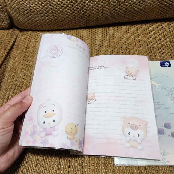 [NEW] Lot of 2 Colour-Print Notebooks / Back to School Supplies / Journals - Picture 5 of 10